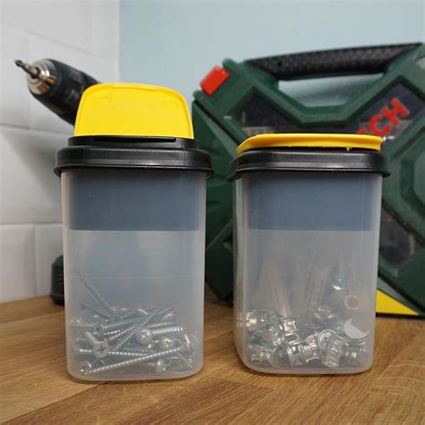 metal screw storage boxes|empty screw boxes.